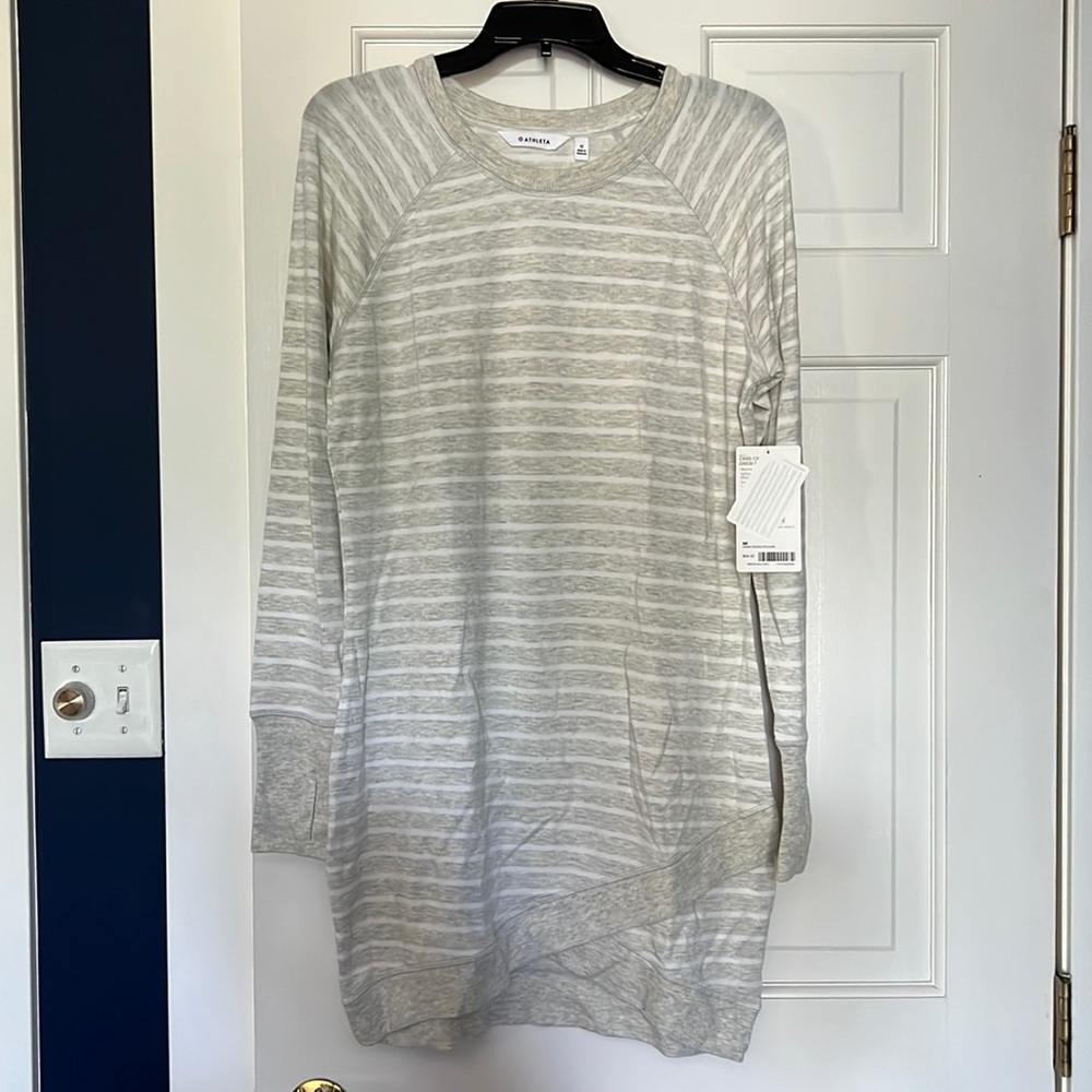 NWT Athleta criss cross modal dress size M.